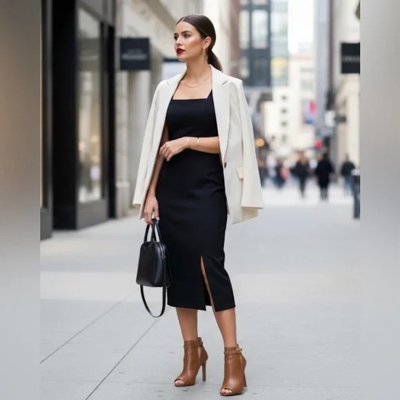 Michael Kors Lawson booties 9 ankle peep toe stiletto boots brown leather - Picture 1 of 16